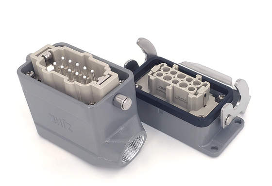 彼10 Pinの頑丈なコネクター16A IP67の防水産業コネクターharting 10Pinを取り替えるため